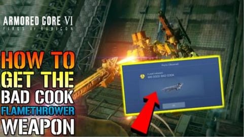 Armored Core 6: BAD COOK Flamethrower Is AMAZING! How To ...