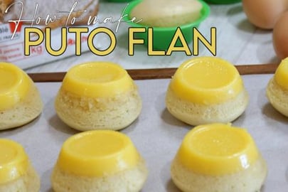 Soft and Creamy Puto Flan Recipe