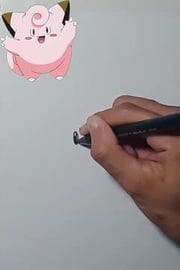 Drawing Pokemon Cleafairy Shorts
