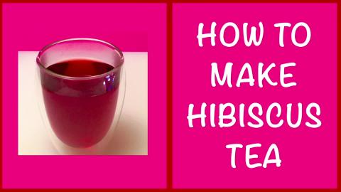 Healthy Comfort Herbal Drink: the Hibiscus Tea