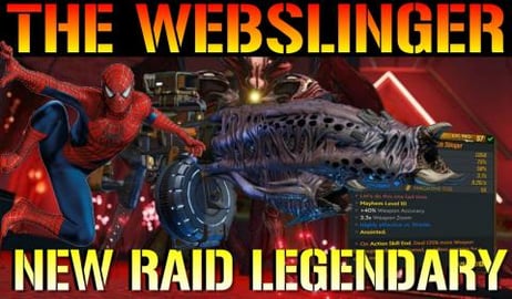 Borderlands 3: THE WEB SLINGER! | New RAID Legendary (Wea...