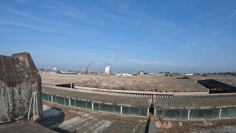 ABANDONED FACTORY INSANE ROOF VIEW
