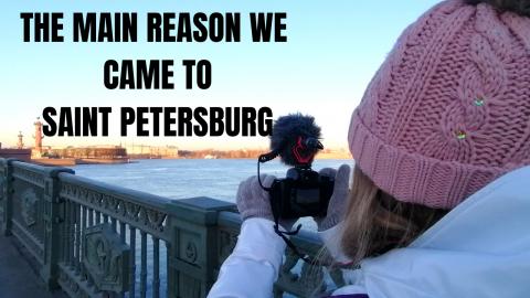 The main reason we came to Saint Petersburg! - Heading to...