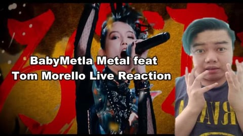 BabyMetla Metal (feat Tom Morello Live Reaction 