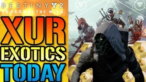 Destiny 2: XUR Is Selling A RARE Armor Set & EXOTICS TODA...