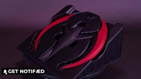 NECA Toys Batman Beyond Batarang Red Prop Replica