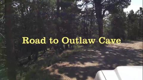OUTLAW CAVE TRAIL AND FISHING NEAR KAYCEE WYOMI...