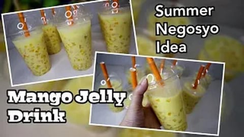 MANGO JELLY DRINK (pang NEGOSYO idea recipe) _ Filipino R...