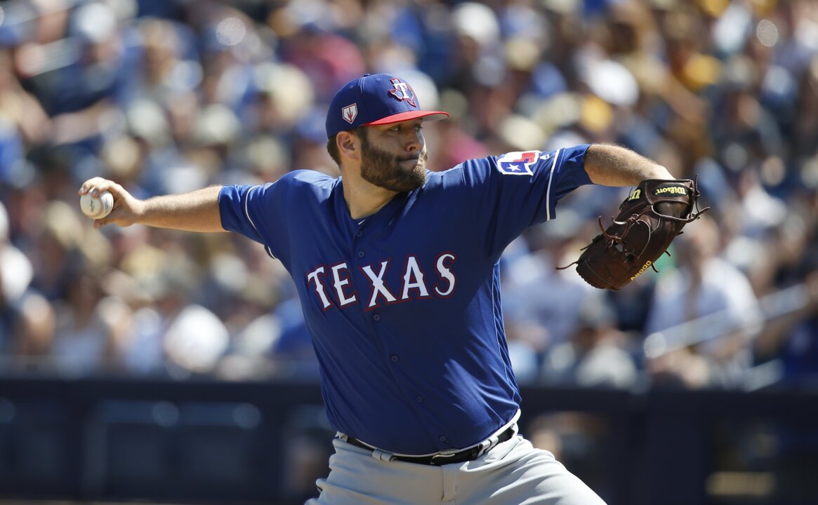 Rangers catcher Trevino gets the Batting Stance Guy treatment