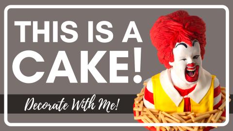 How I Made It: My First Bust Competition Cake!