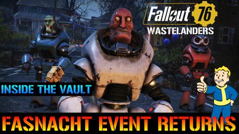 Fallout 76- Fasnacht Returns! With Double XP & Purveyor S...