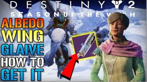Destiny 2: "Albedo Wing" How To Get The New Glaive! The D...