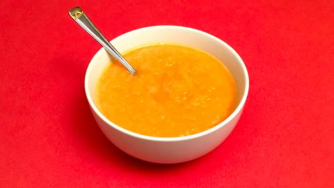 Cold Cantaloupe Soup / Refreshing Melon Recipe