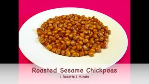 Roasted Sesame Chickpeas (shorts)