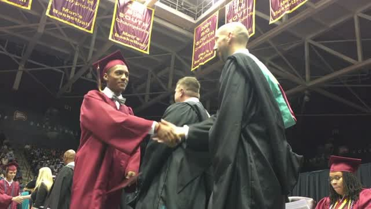 Rock Hill High School grads 'rejoice' at commencement ceremony Rock