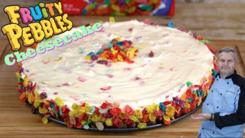 Fruity Pebbles Cheesecake