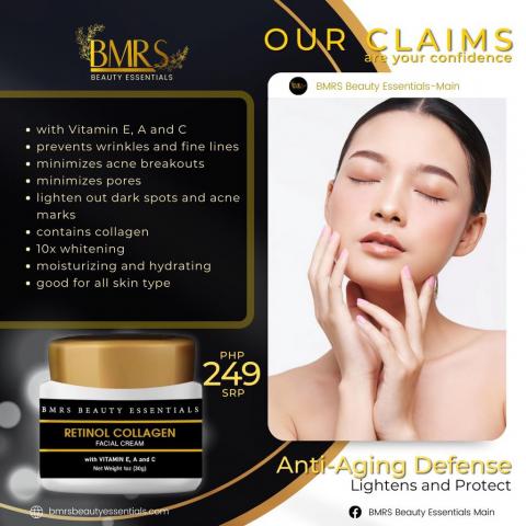 BMRS Original Retinol Collagen Facial Cream