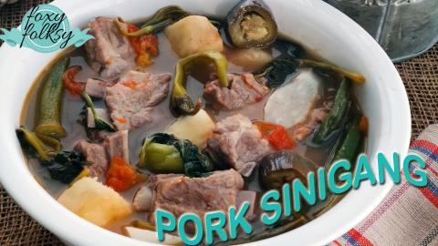 How to cook SINIGANG na BABOY (Pork SINIGANG)