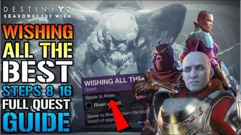 Destiny 2: "Wishing All The Best" FULL QUEST GUIDE Steps ...