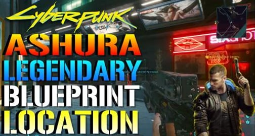 Cyberpunk 2077: Ashura Legendary Sniper Blueprint (Guide ...