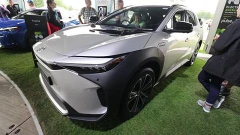 New Toyota bZ4X at Goodwood Festival of Speed 2022