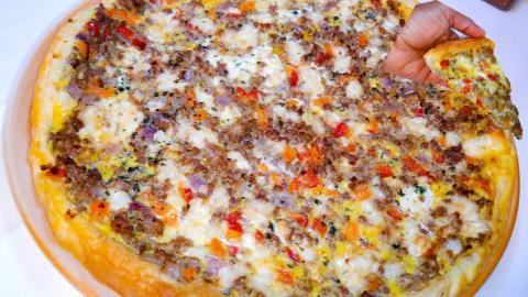 This Is Not Your Regular Pizza, It Is Easy And Fast.