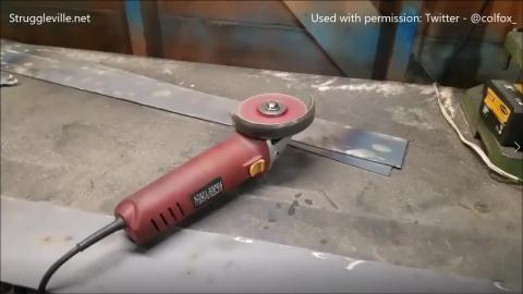 Harbor Freight Angle Grinder FAIL!