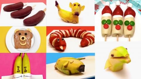 8 Fun Food Ideas Made with a Banana