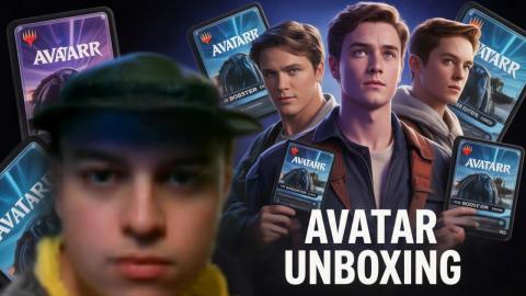 MTG opening 5 Avatar the Last Airbender booster packs!