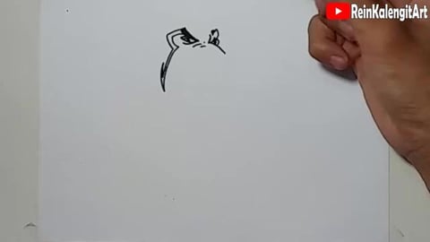 Drawing Grafiti Character Tiger