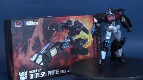 Flame toys Nemesis Prime Model Kit IDW Version Review