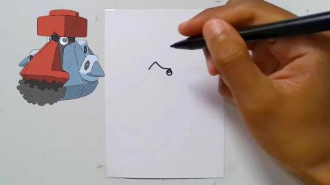 Draw Pokemon probopass shorts