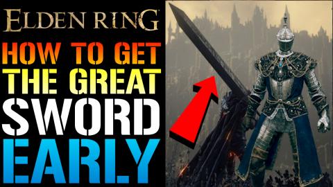 Elden Ring: Greatsword Location! How To Get This Weapon E...
