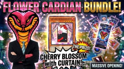 Yu-Gi-Oh! Master Duel opening Flower Cardian Cherry Bloss...