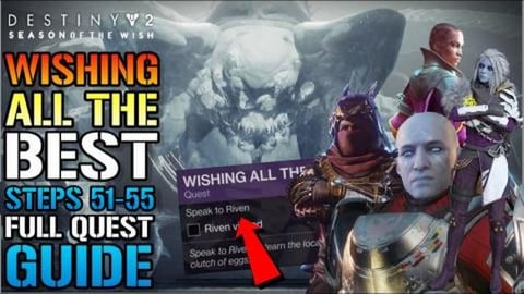 Destiny 2: THE LAST "Wishing All The Best" Steps 51-55 Fu...