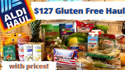Gluten Free Aldi Haul