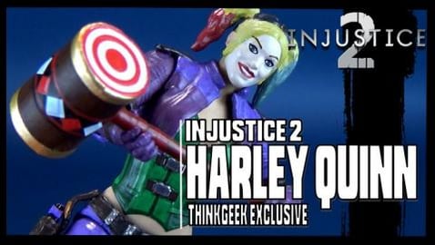 Hiya Toys Injustice 2 Harley Quinn ThinkGeek Exclusive Va...