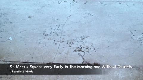 St. Mark's Square very Early in the Morning and Without T...