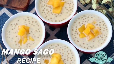 Easy and Yummy MANGO SAGO
