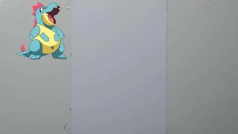 Drawing Pokemon CROCONAW