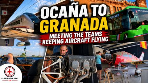 From Ocaña to Juan Espadafor Aeródromo | The People Beh...