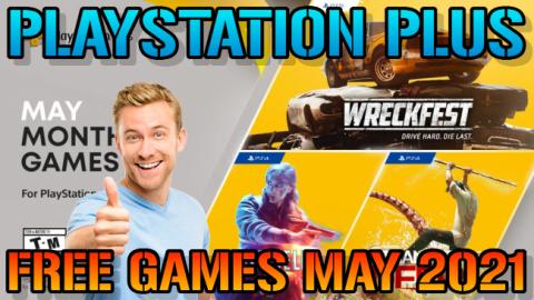 PlayStation Plus: FREE Games For May 2021! PS4 & PS5 (PS+...