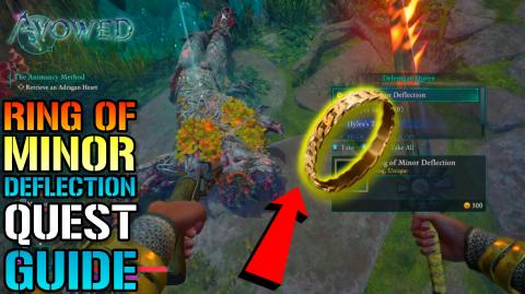 Avowed: "Ring Of Minor Deflection" Unique Location Guide!...