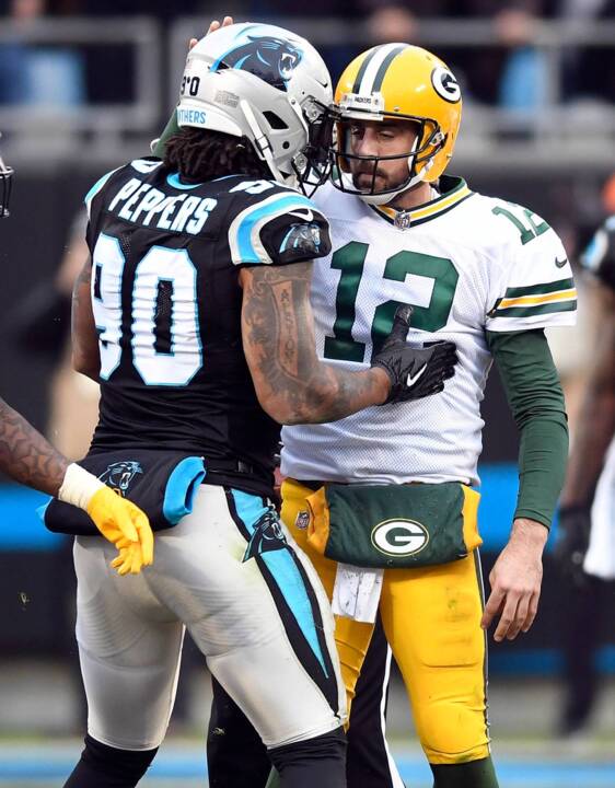 Panthers spoil Rodgers Return, Packers lose 31-24