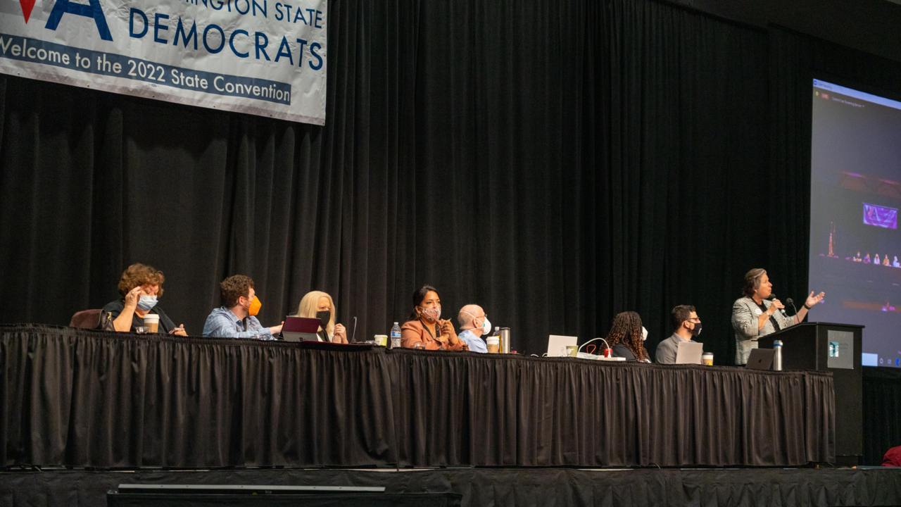 Listen to the Washington State's Democratic Convention Speakers talk