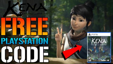 Kena Bridge Of Spirits: FREE PlayStation 5 Game Code! & P...