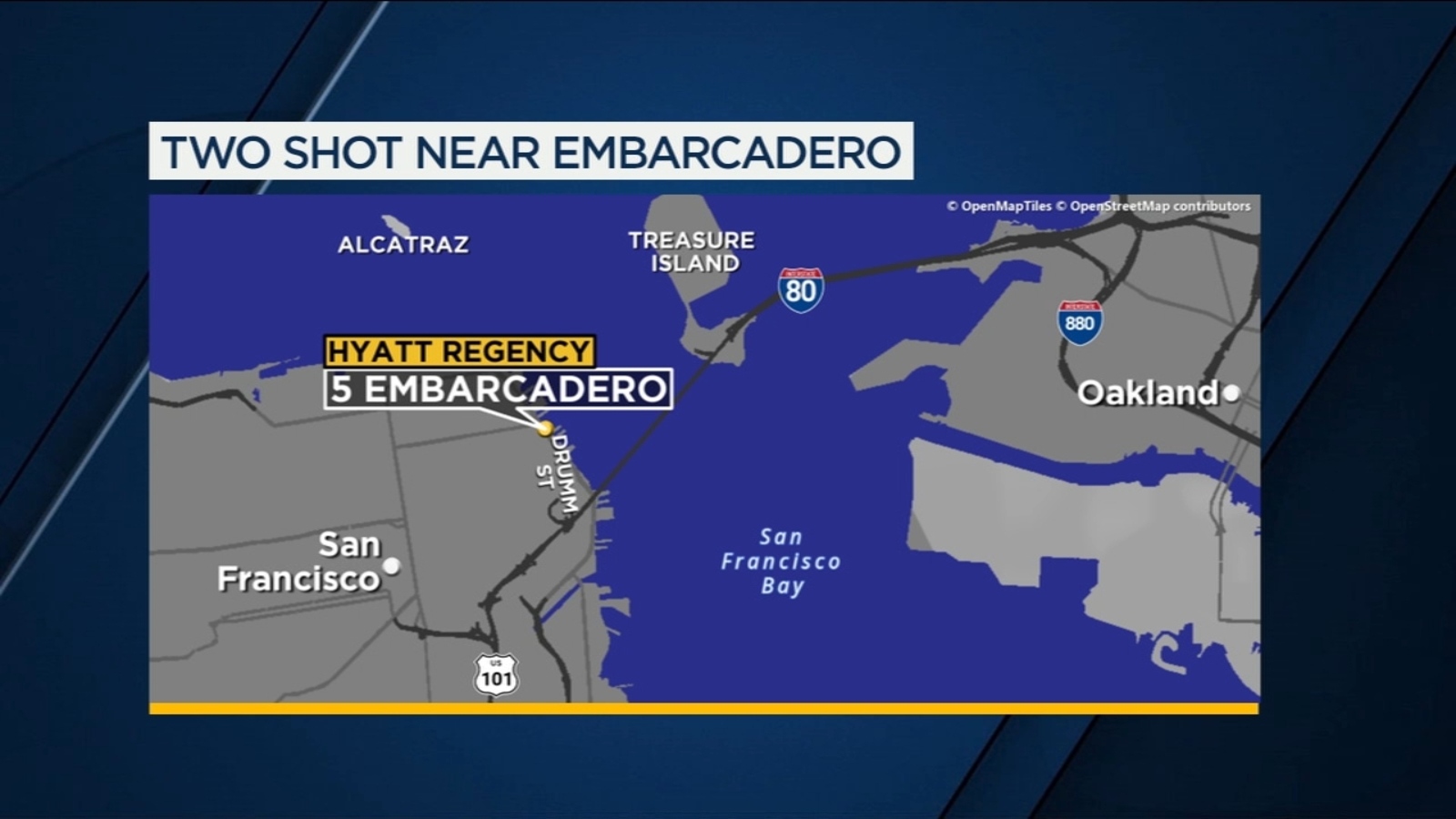 Fresno man arrested in double shooting inside SF's Hyatt Regency Hotel