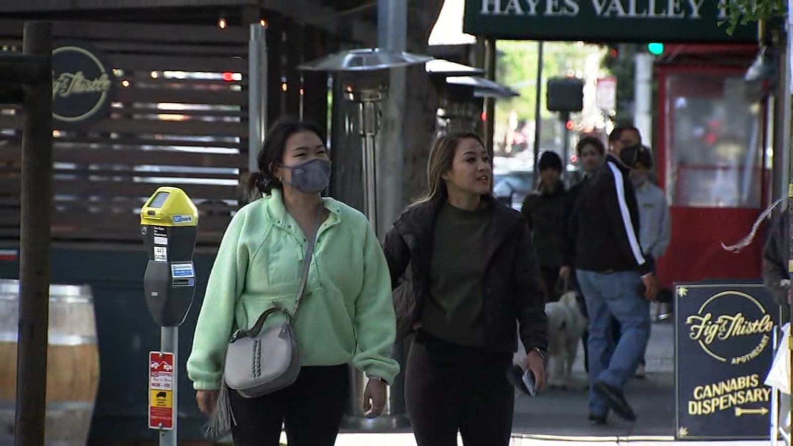 Experts say it could be months before people are comfortable without face masks