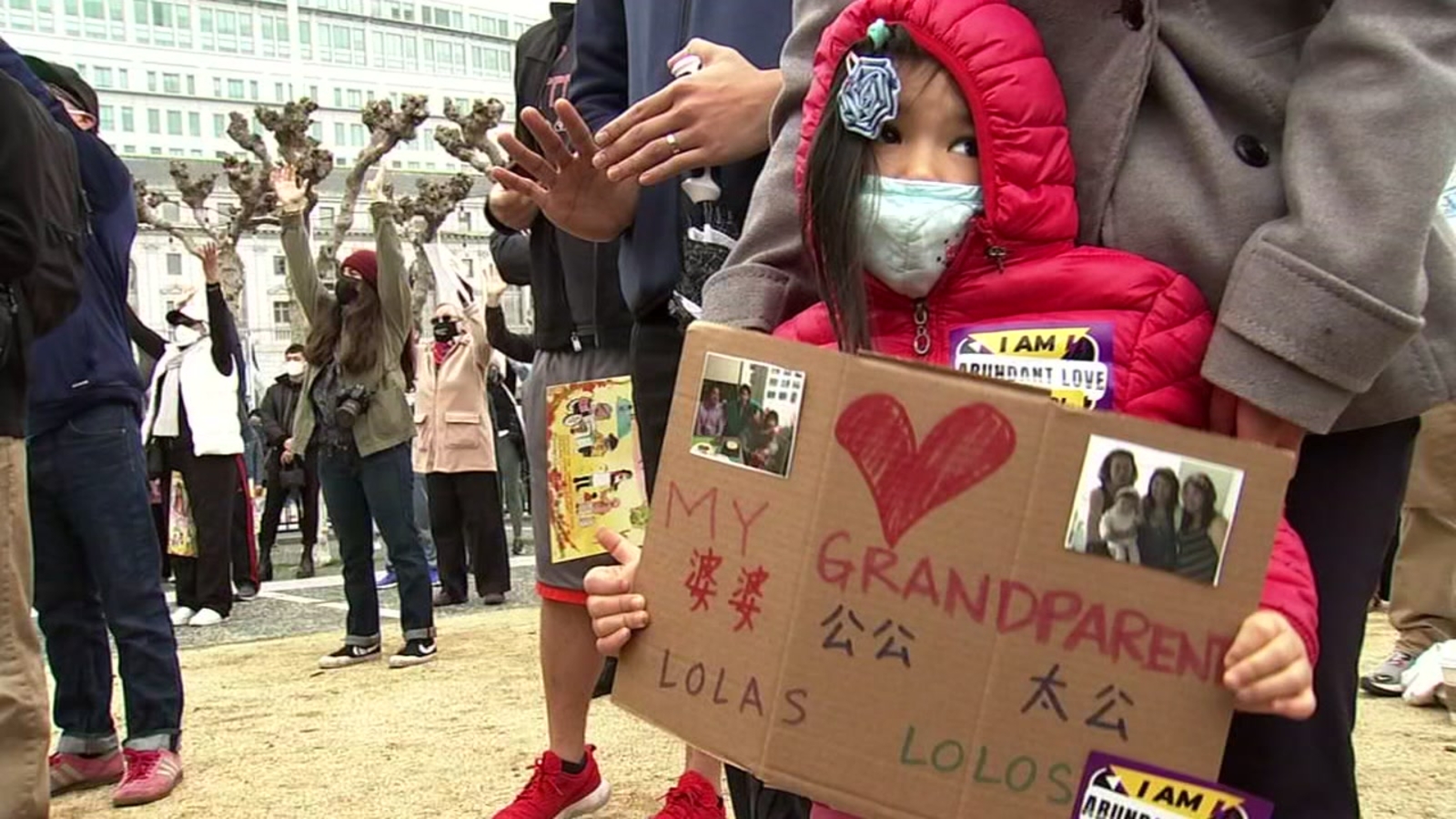 'We are not targets': Hundreds rally in SF to condemn violence against Asian-American community