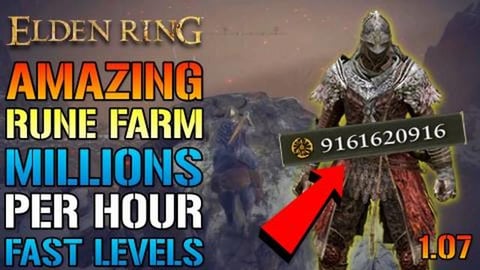 Elden Ring: Amazing RUNE Farm After Update 1.07! No Parko...